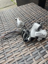 SHIMANO Sora Road Bike Derailleurs Clamp 31.8 9speed Silver