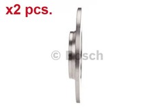 X2 PCS REAR BRAKE DISC ROTOS