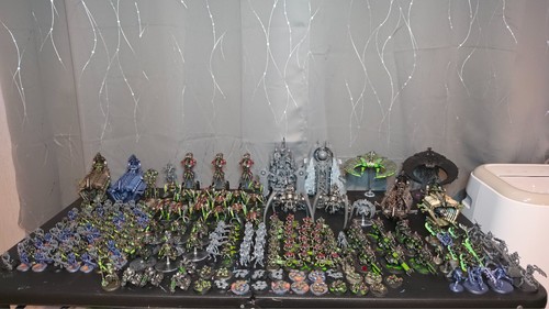 Warhammer 40k necron army - 40k,