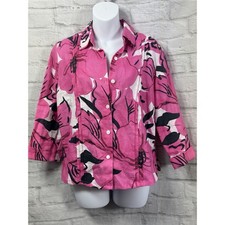Tina Taylor Linen Blouse Pink