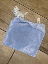 Sainsbury's TU Blue Elephant Comforter Blankie Soft Cuddly Plush Toy