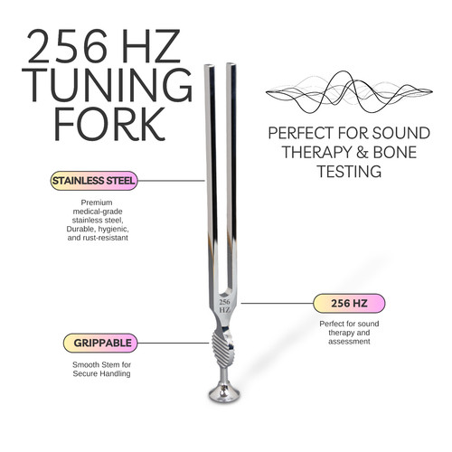 256hz tuning fork - fork, medical