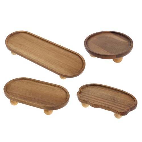 Wooden riser tray - wooden,