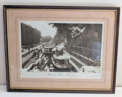 Framed francis frith print - framed,