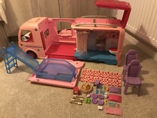 Barbie Dream Camper Van Playset with Water slide and Accessories