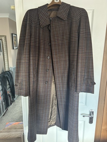 Burberry mens coat large 52rl - burberry,