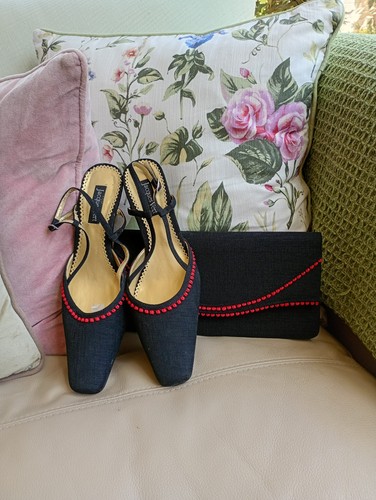 Jacques vert black red trim - black,