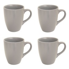 Stoneware Coffee Mugs Set Of 4