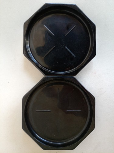 Vintage arcoroc black glass - vintage,