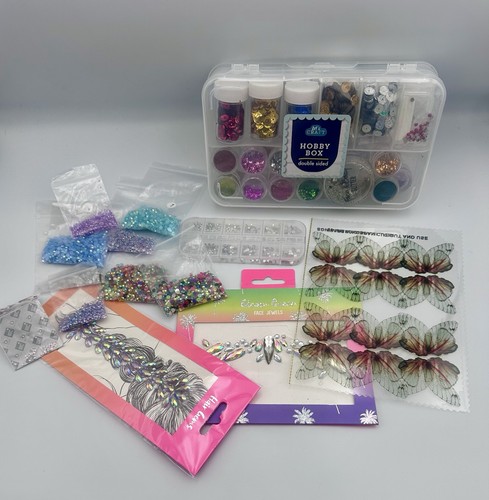 Job lot craft crystals - lot,