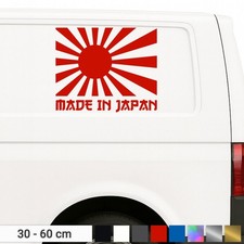 Rising Sun Flag Sticker JDM
