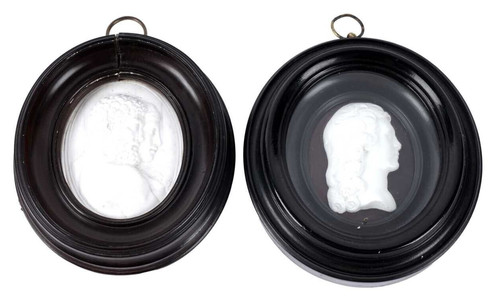 Antique miniature pair - miniature,