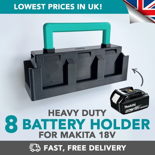 Battery holder for - x8, makita