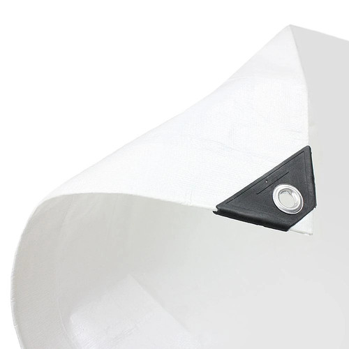 White tarpaulin medium - medium, duty