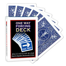 1 One Way Forcing Deck - Blue Backed Bicycle Playing Cards - Choose Suit & Value