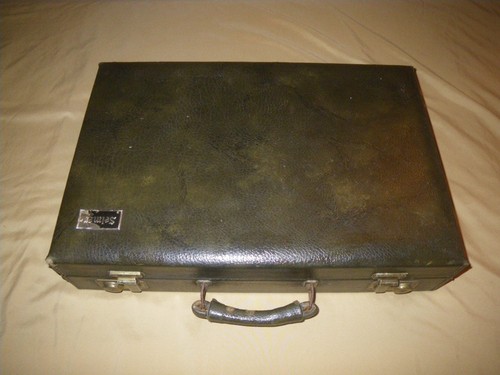 Vintage selmer clarinet case - selmer,