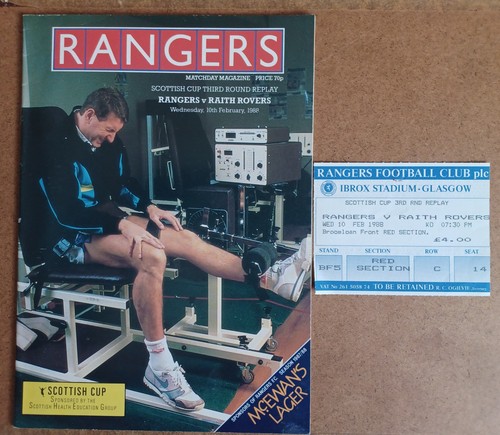 1987 rangers raith rovers - 1987/88,