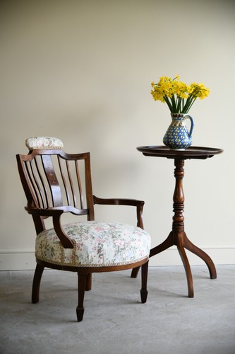 Edwardian occasional chair - edwardian,