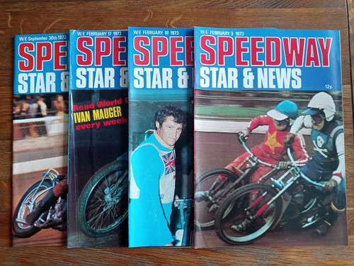 Speedway star magazines - speedway, x4