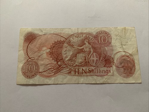 Shilling note qeii - 10,