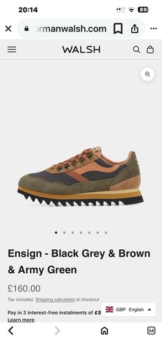 Norman walsh handmade brown - walsh,