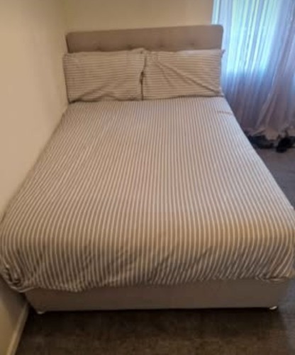 Double divan bed frame - double,