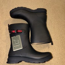 Ariat Womens Kelmarsh Mid Rubber Boot Navy Size Uk 7.5 New Without Box