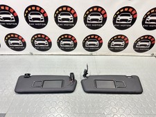 AUDI A5 8T 12-16 S LINE COUPE BLACK SUN VISOR LEFT RIGHT 8U0857551C 8U0857552C