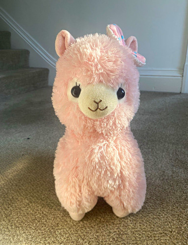Alpacasso pink plush alpaca - plush,