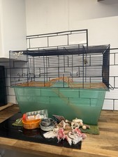 Savic Habitat XL Gerbil/Hamster Cage Gerbilarium with Free Extras