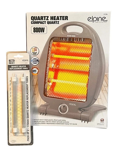 Halogen heater 800w - halogen,