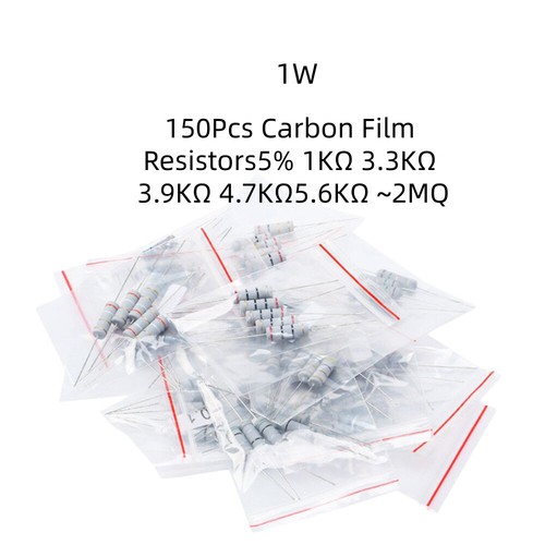 Carbon film resistors 1k - carbon,
