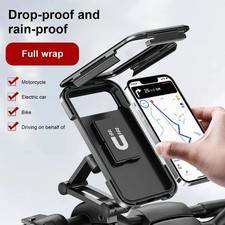 360° Bicycle Motor Bike Waterproof Phone Case Mount Holder For Mobile Phones UK