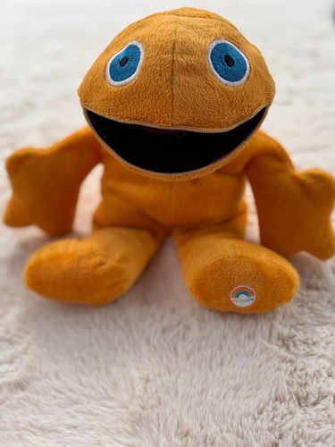 Vintage rainbow zippy - rainbow, plush