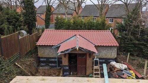 Tile effect wave roofing - effect/,