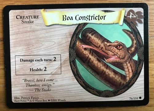 Harry potter trading card game - potter,
