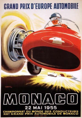 Av41 vintage 1955 monaco grand - monaco,