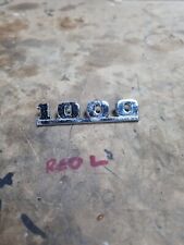 Classic Austin/Morris Mini Chrome 1000 Badge