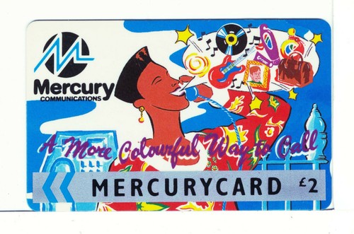 Mercury phonecard more - phonecard, £2