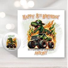 Dinosaur Monster Truck