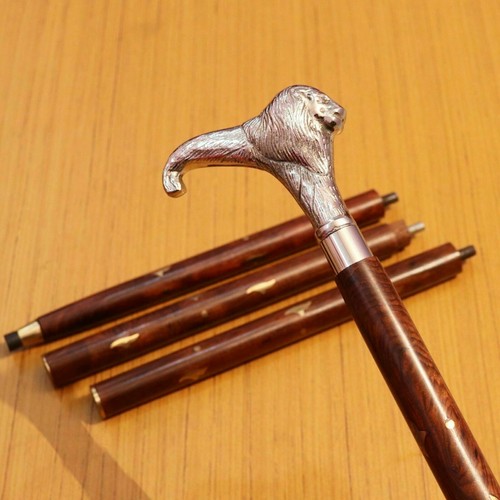 Victorian wooden walking - wooden, stick