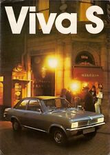 Vauxhall Viva S 1256 HC Limited Edition 1975 UK Market Sales Brochure