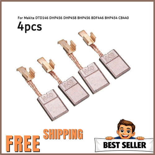 4pcs carbon brushes for - brushes, makita