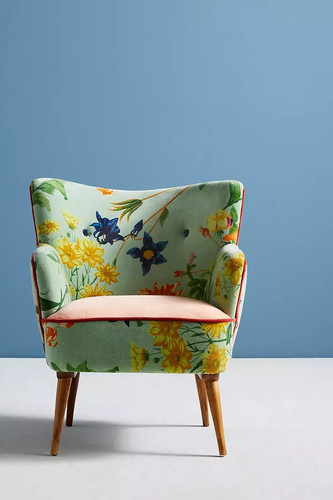 Anthroplogie floret armchair - floret,