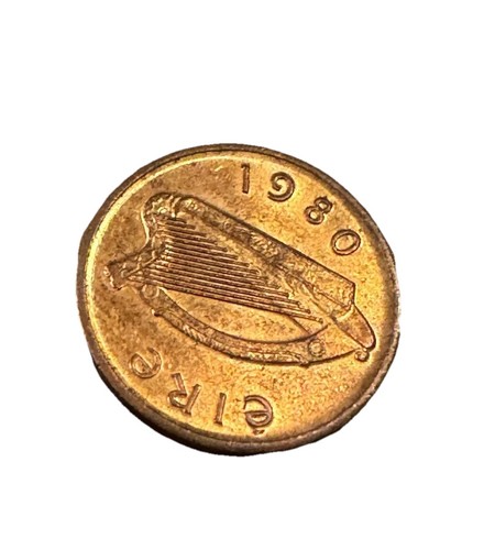 Ireland 1980 half penny coin - 1980,