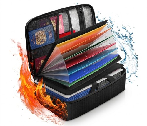 Fireproof waterproof document - fireproof,