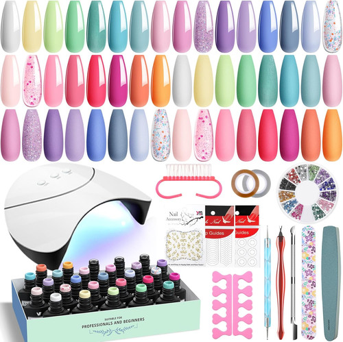Gel nail polish starter - gel, kit