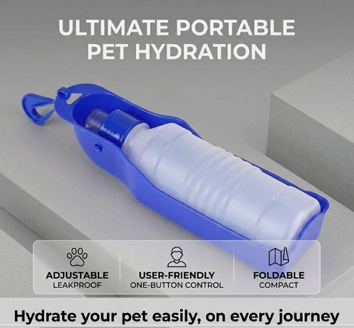 Portable dog water bottle - dog, leak