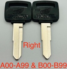2 Key Blanks Honda CB250