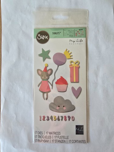 Sizzix thinlits dies - sizzix, birthday